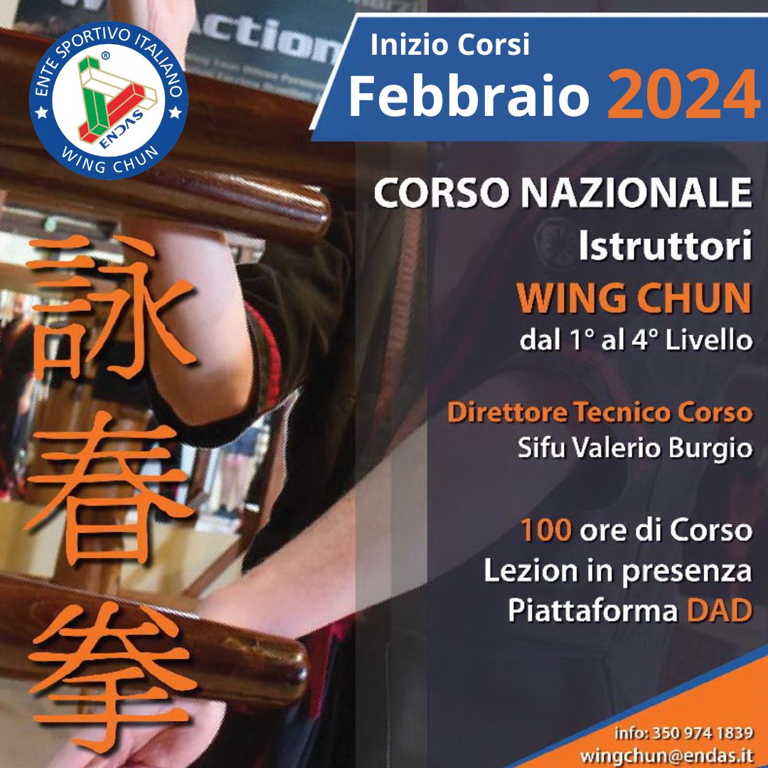 Corsi di Formazione Wing Chun 2024