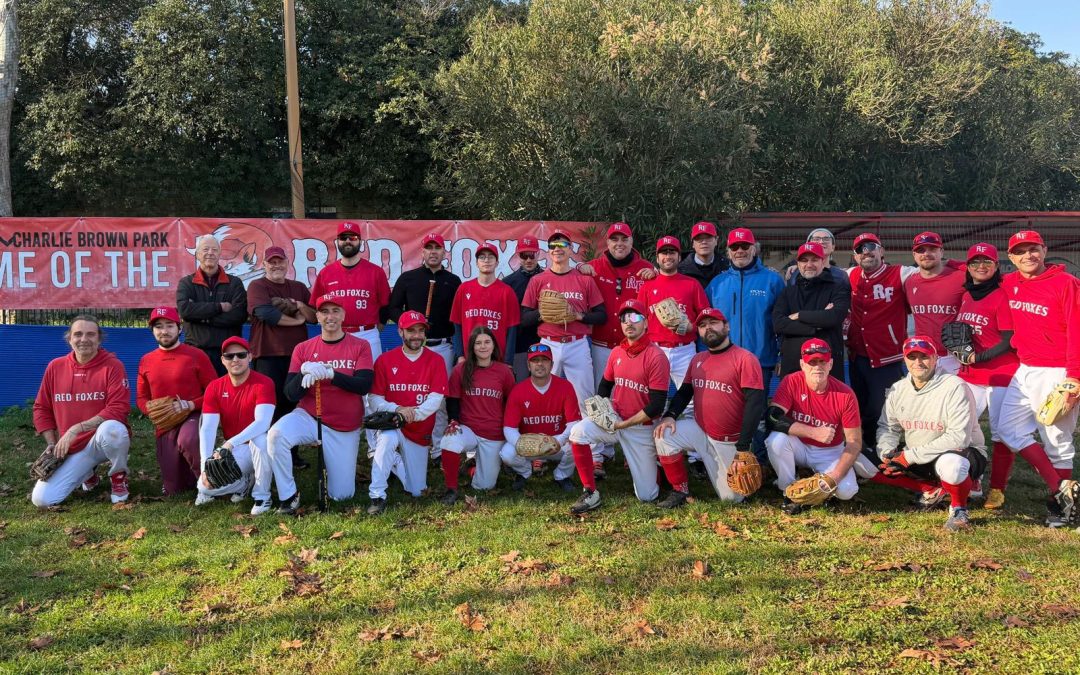 Il Presidente Serapiglia in visita ai Red FOxes
